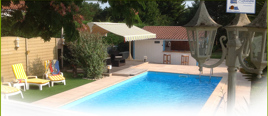 chambres avec piscine chauffe